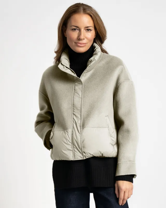WEGA Green Goose Fake Wool Jacke SERENOVA
